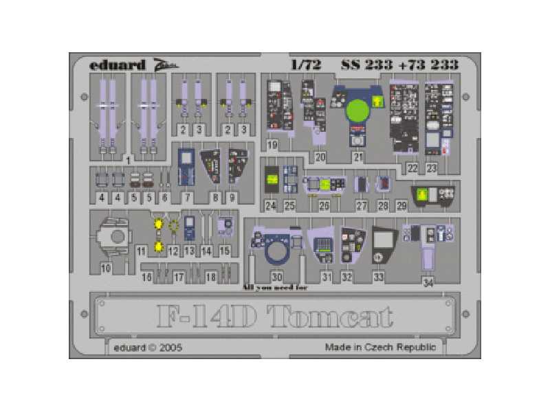 F-14D 1/72 - Revell - image 1