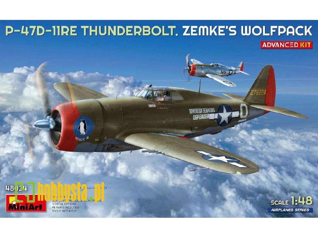 Republic P-47 D-11re Thunderbolt - Zemke's Wolfpack (Advanced Kit) - image 1 Republic P-47 D-11re Thunderbolt - Zemke's Wolfpack (Advanced Kit) - image 1