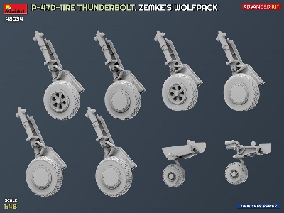 Republic P-47 D-11re Thunderbolt - Zemke's Wolfpack (Advanced Kit) - image 9