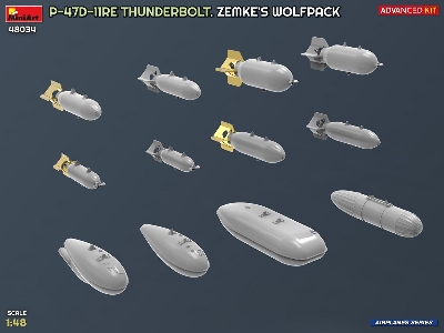 Republic P-47 D-11re Thunderbolt - Zemke's Wolfpack (Advanced Kit) - image 10