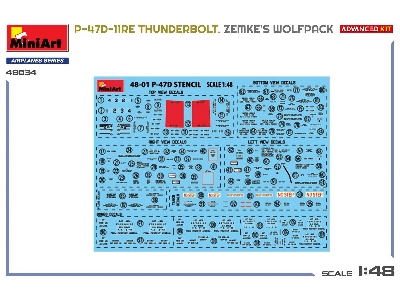 Republic P-47 D-11re Thunderbolt - Zemke's Wolfpack (Advanced Kit) - image 11