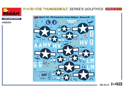 Republic P-47 D-11re Thunderbolt - Zemke's Wolfpack (Advanced Kit) - image 12