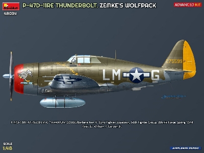 Republic P-47 D-11re Thunderbolt - Zemke's Wolfpack (Advanced Kit) - image 13