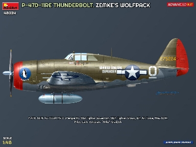 Republic P-47 D-11re Thunderbolt - Zemke's Wolfpack (Advanced Kit) - image 24