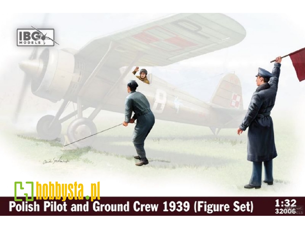 Polish Pilot And Groud Crew 1939 (Figure Set) - image 1