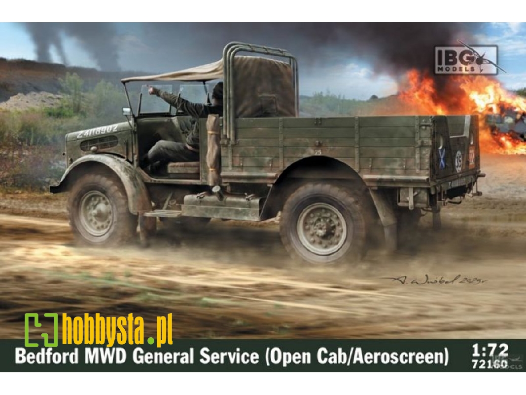 Bedford Mwd General Service (Open Cab / Aeroscreen) - image 1 Bedford Mwd General Service (Open Cab / Aeroscreen) - image 1