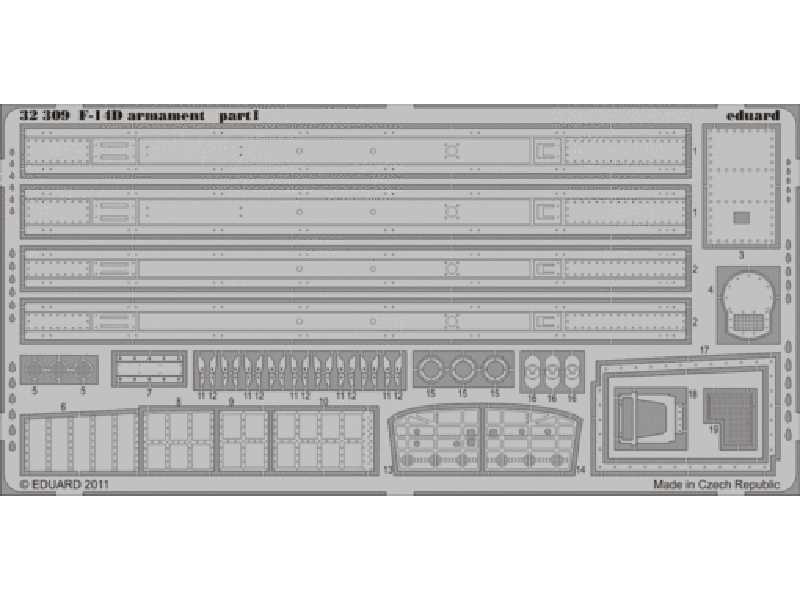 F-14D armament 1/32 - Trumpeter - image 1