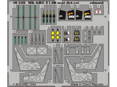 F-14D ejection seat 1/48 - Hasegawa - image 1