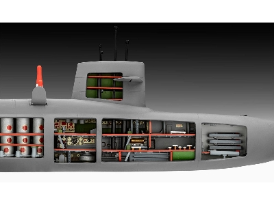 Uss Abraham Lincoln (Ssbn-602) With Interior - image 10