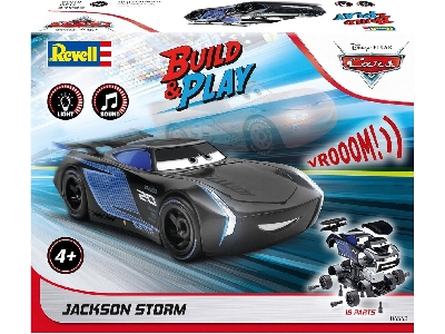 Jackson Storm Disney Cars Auto With Lights And Sound - image 1