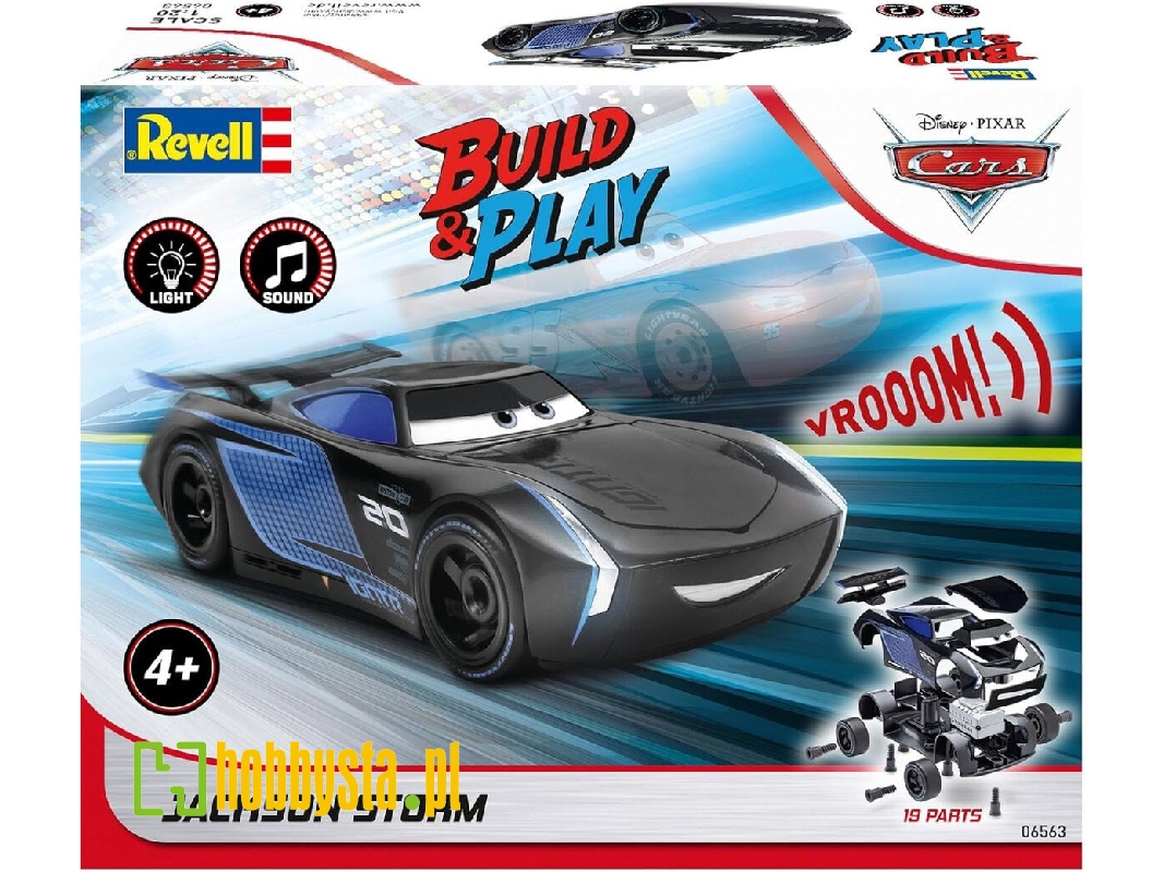 Jackson Storm Disney Cars Auto With Lights And Sound - image 1 Jackson Storm Disney Cars Auto With Lights And Sound - image 1