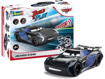 Jackson Storm Disney Cars Auto With Lights And Sound - image 2