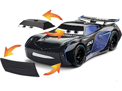 Jackson Storm Disney Cars Auto With Lights And Sound - image 4