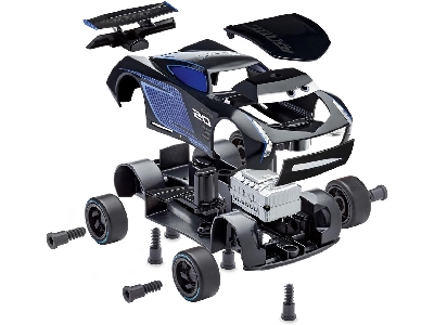 Jackson Storm Disney Cars Auto With Lights And Sound - image 5