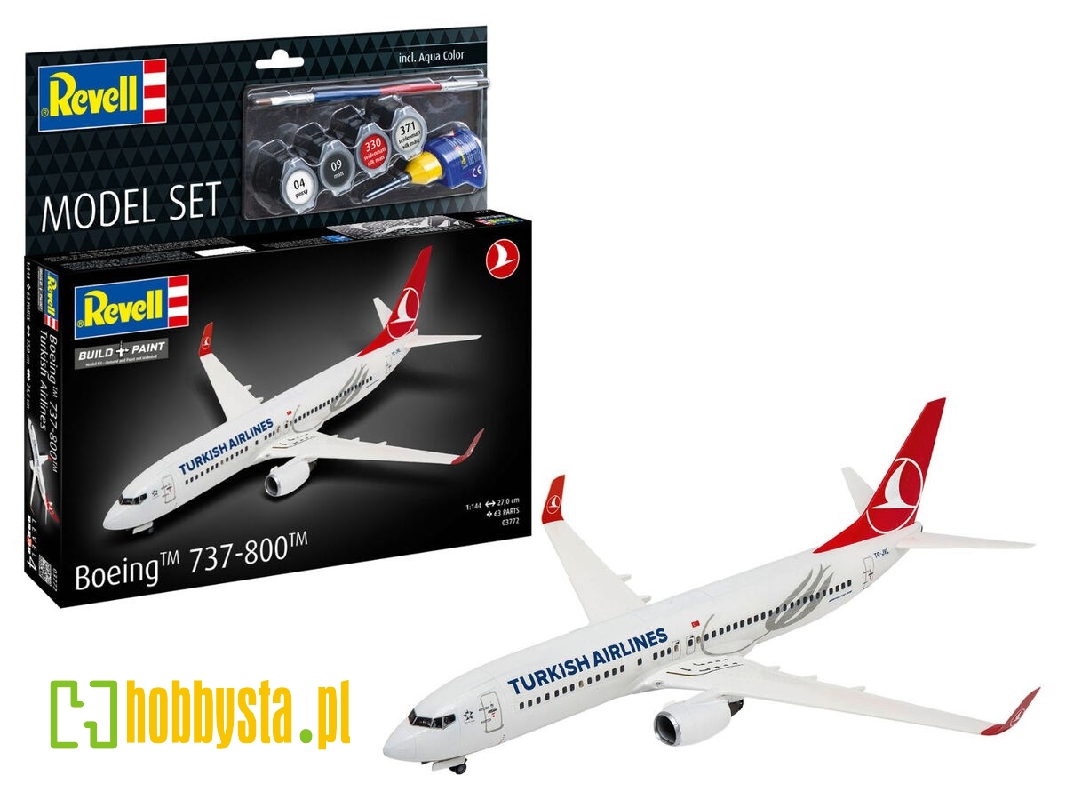 Boeing 737-800 Turkish Airlines - Model Set - image 1
