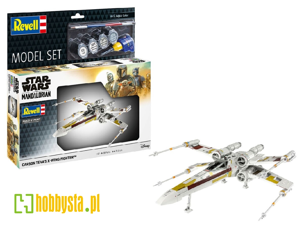 Star Wars: The Mandalorian - Carson Teva's X-wing Fighter Model Set - image 1