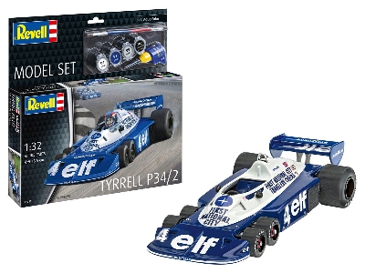 Tyrrel P34/2 6-wheeler Model Set - image 1