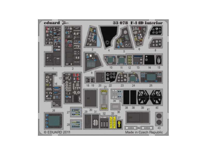 F-14D interior S. A. 1/32 - Trumpeter - image 1