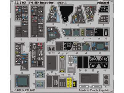 F-14D interior S. A. 1/32 - Trumpeter - image 1