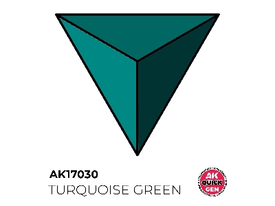 Ak 17030 Turquoise Green - image 1