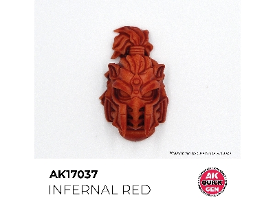 Ak 17037 Infernal Red - image 3