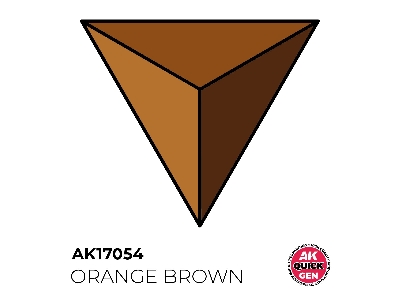 Ak 17054 Orange Brown - image 1
