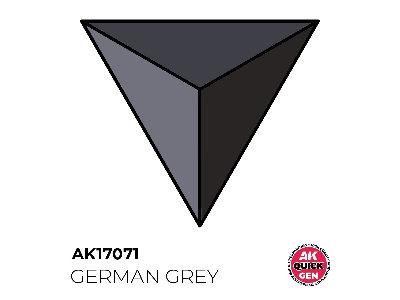 Ak 17071 German Grey Military - image 1