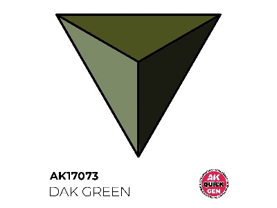 Ak 17073 Dark Green Military - image 1