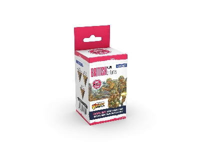 Ak 17503 British Wwii Uniforms Paints Set - image 1