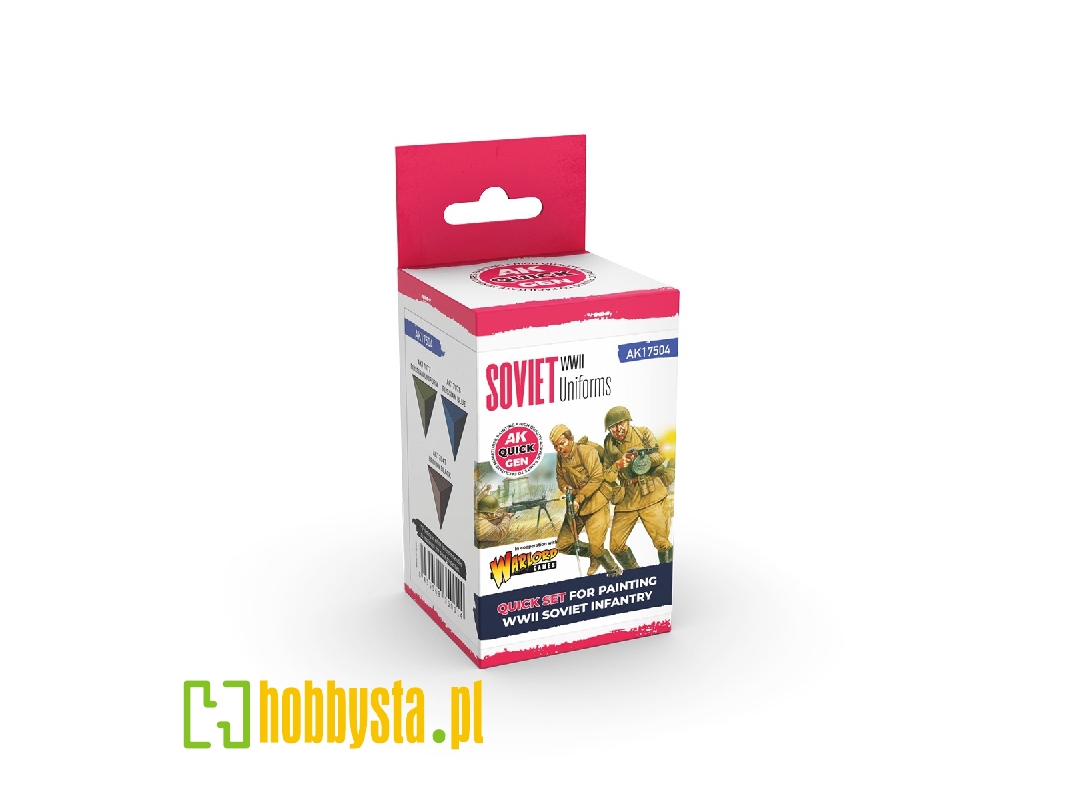 Ak 17504 Soviet Wwii Uniforms Paints Set - image 1 Ak 17504 Soviet Wwii Uniforms Paints Set - image 1