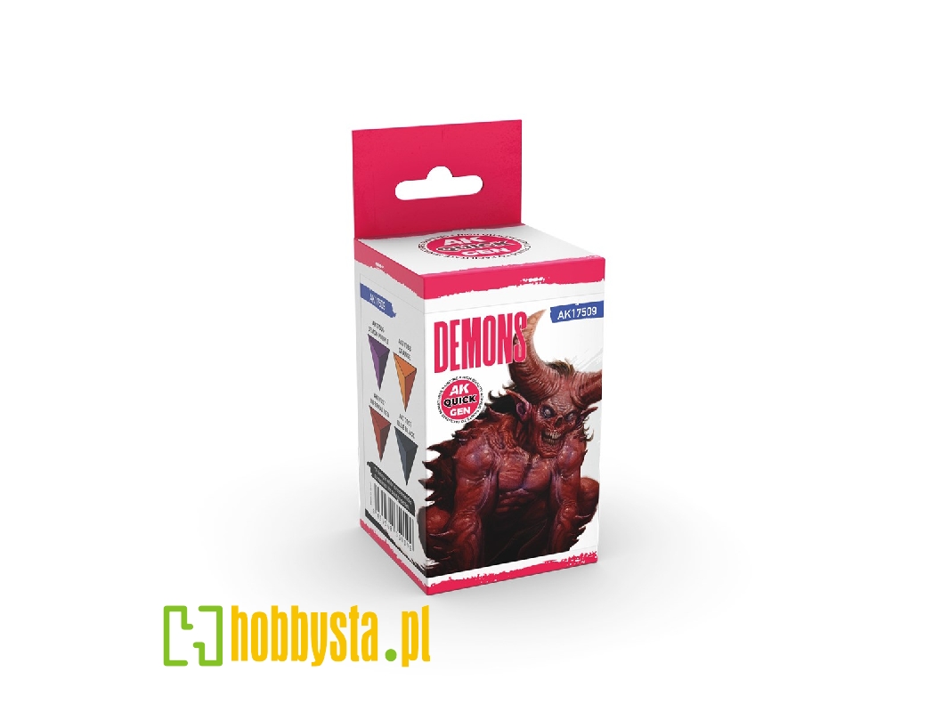 Ak 17509 Demons Paints Set - image 1