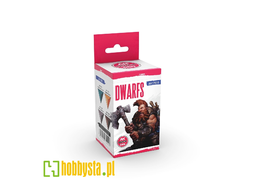 Ak 17510 Dwarfs Paints Set - image 1