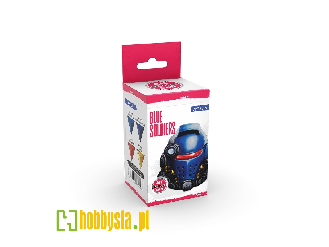 Ak 17516 Blue Soldiers Paints Set - image 1 Ak 17516 Blue Soldiers Paints Set - image 1