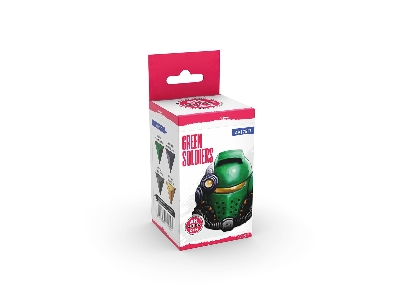 Ak 17517 Green Soldiers Paints Set - image 1