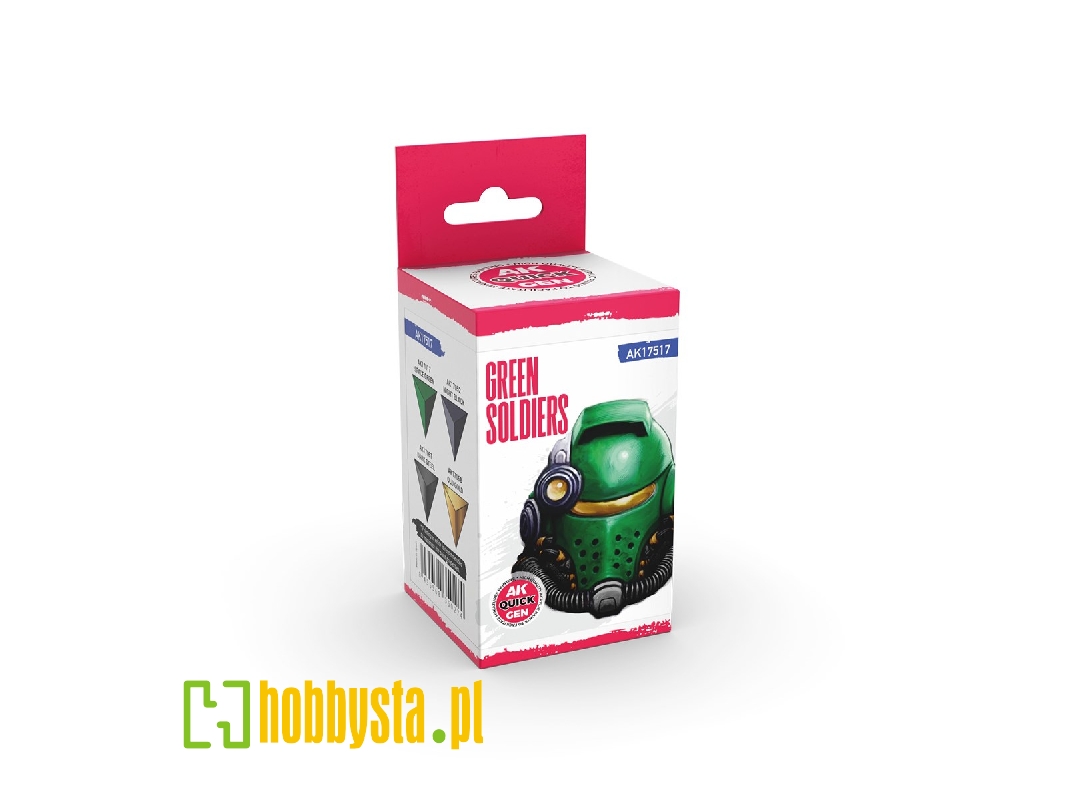 Ak 17517 Green Soldiers Paints Set - image 1 Ak 17517 Green Soldiers Paints Set - image 1