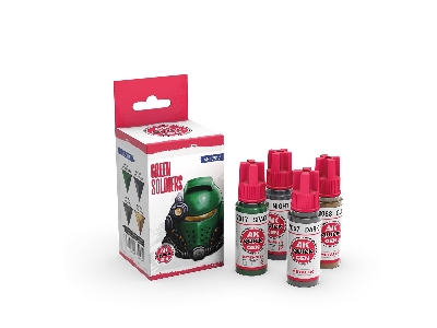 Ak 17517 Green Soldiers Paints Set - image 2