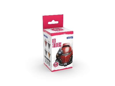 Ak 17518 Red Soldiers Paints Set - image 1