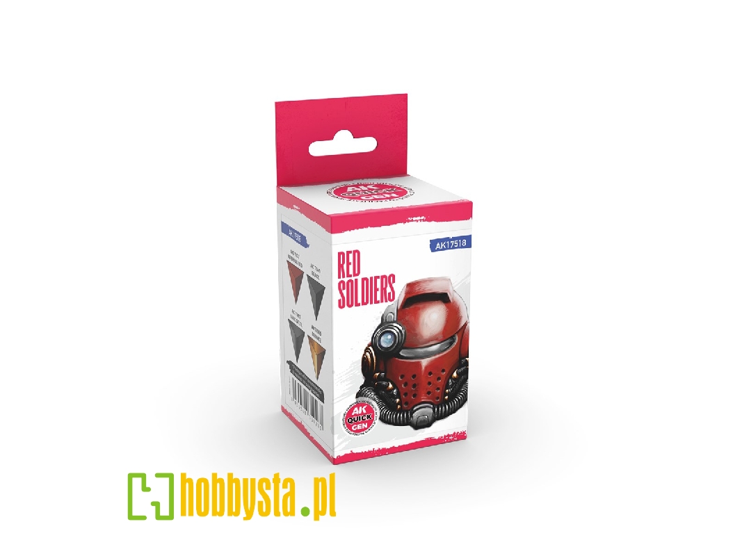 Ak 17518 Red Soldiers Paints Set - image 1 Ak 17518 Red Soldiers Paints Set - image 1