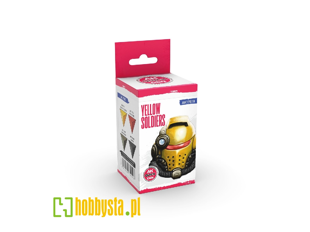 Ak 17519 Yellow Soldiers Paints Set - image 1 Ak 17519 Yellow Soldiers Paints Set - image 1