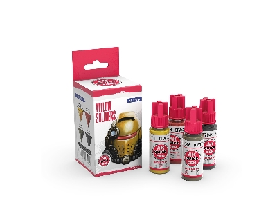 Ak 17519 Yellow Soldiers Paints Set - image 2