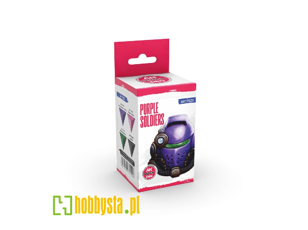 Ak 17523 Purple Soldiers Paints Set - image 1 Ak 17523 Purple Soldiers Paints Set - image 1