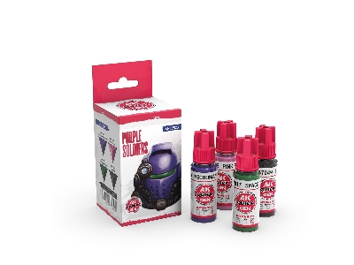 Ak 17523 Purple Soldiers Paints Set - image 2