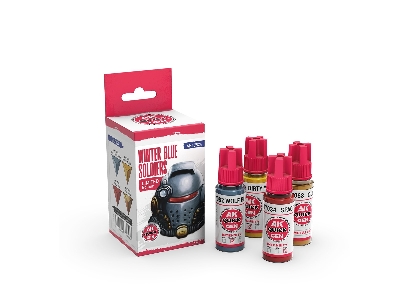 Ak 17524 Winter Blue Soldiers Paints Set - image 2