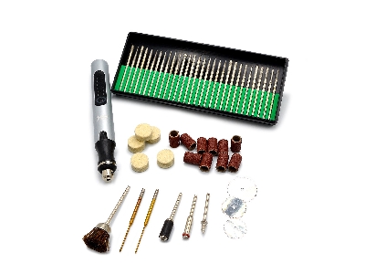 Cordless Rotary Tool With Accessories - image 2