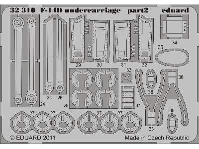 F-14D undercarriage 1/32 - Trumpeter - image 3
