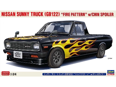 Nissan Sunny Truck (Gb122) 'fire Pattern' With Chin Spoiler - image 1