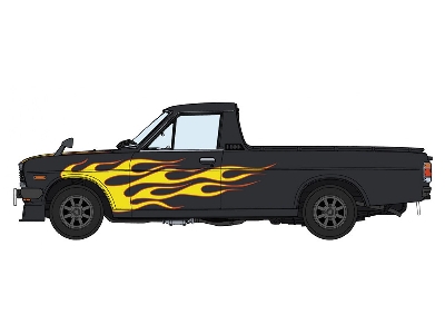 Nissan Sunny Truck (Gb122) 'fire Pattern' With Chin Spoiler - image 2