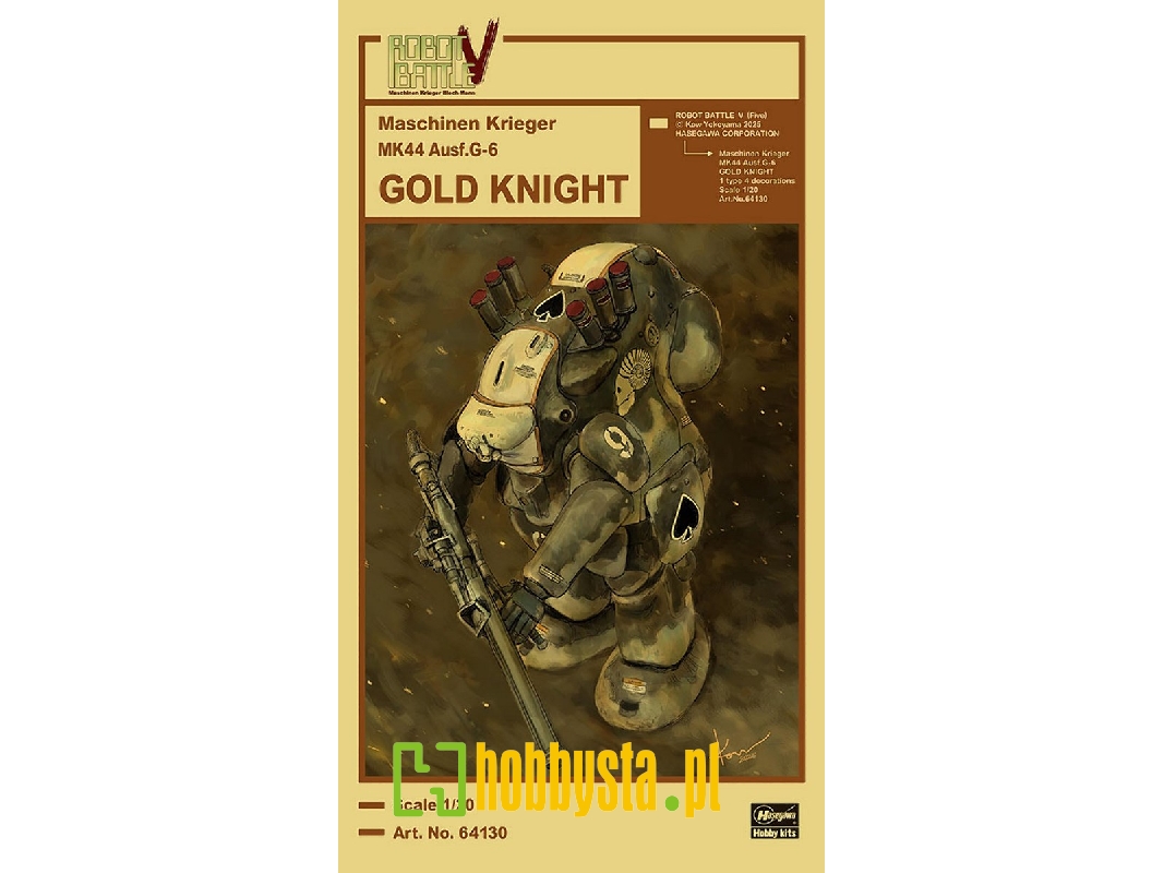 Maschinen Krieger Mk44 Ausf. G-6 Gold Knight - image 1 Maschinen Krieger Mk44 Ausf. G-6 Gold Knight - image 1