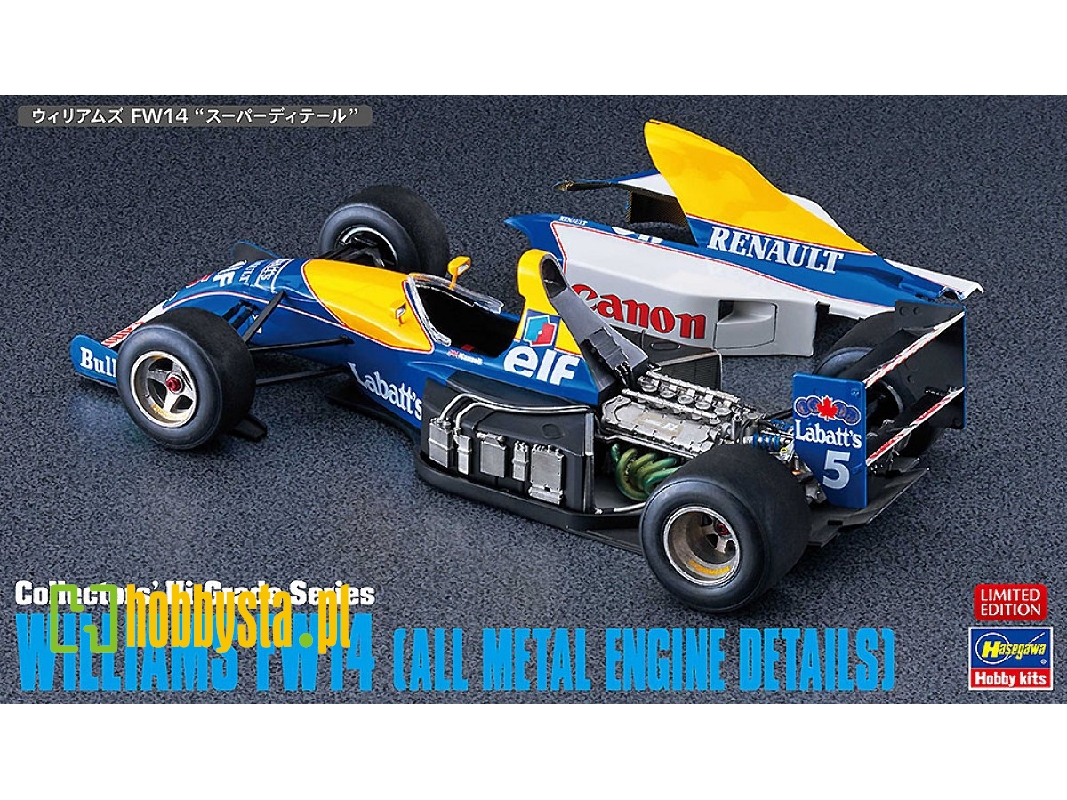 Williams Fw14 (All Metal Engine Details) - image 1 Williams Fw14 (All Metal Engine Details) - image 1
