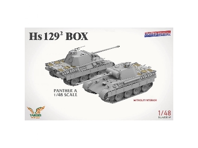 Hs 129&#178; Box - Hs 129 B2 + Hs 129 B3 + 3d Printed Set Figures X2 + Panther A - image 3